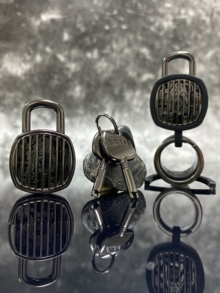 Latis 4-Way Key Lock Accessory | Bag Lock, Keychain & Fidget Toy