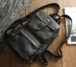 Romyse Accessory Leather Bag Premium Leather Backpack