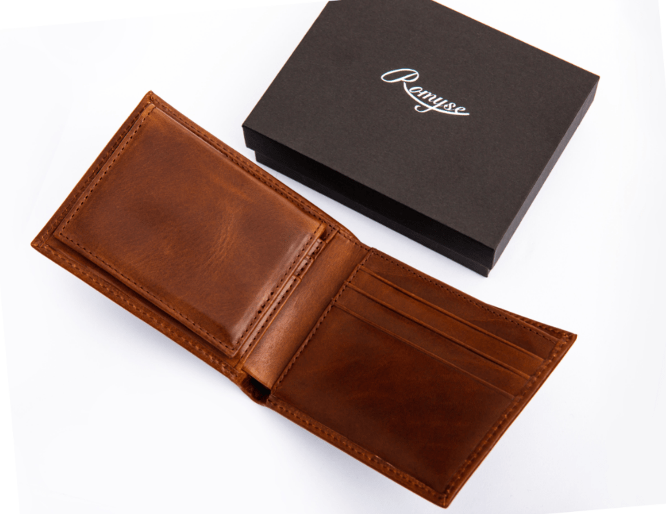  Romyse Leather Bags & Wallets Men's Wallet Italian Leather Wallet
